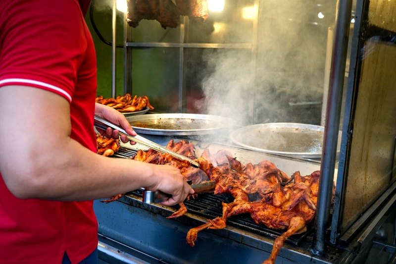 Alitas a la parrilla